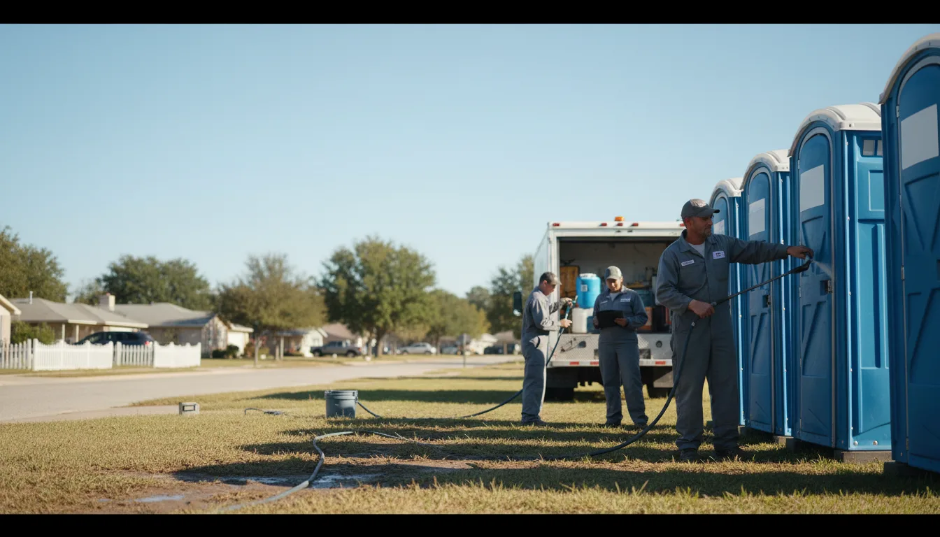 Long-Term Portable Toilet Rental in Fremont, IA near me